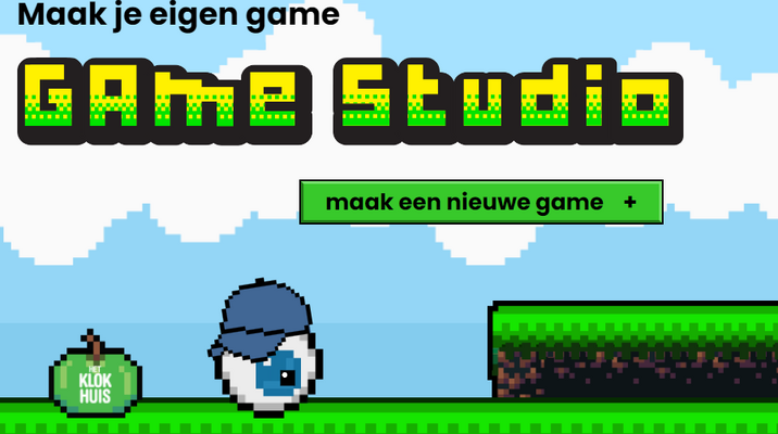 Maak je eigen game met Klokhuis!